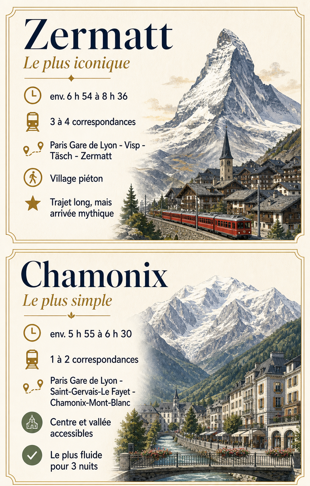 Carte mobile des trajets en train depuis Paris