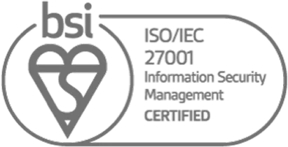 ISO/IEC 27001 Information Security certification badge