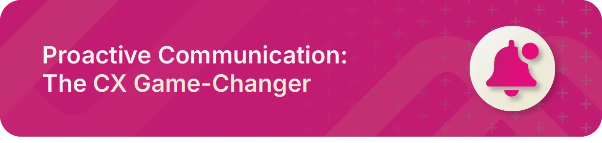 Proactive Communication with Notifications
