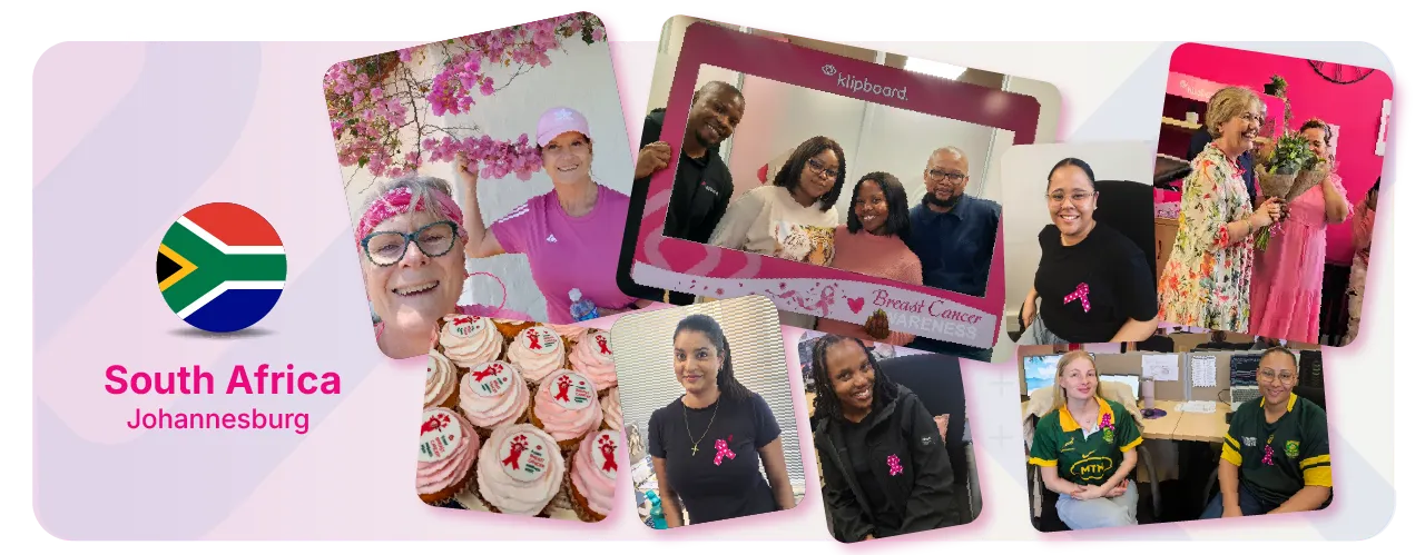 Klipboard Johannesburg Breast Cancer Awareness
