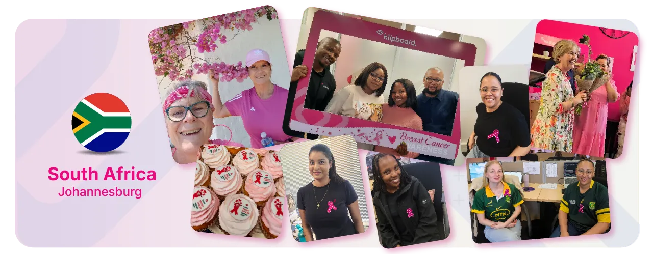 Klipboard Johannesburg Breast Cancer Awareness