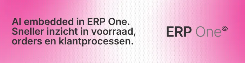 AI embedded in ERP One