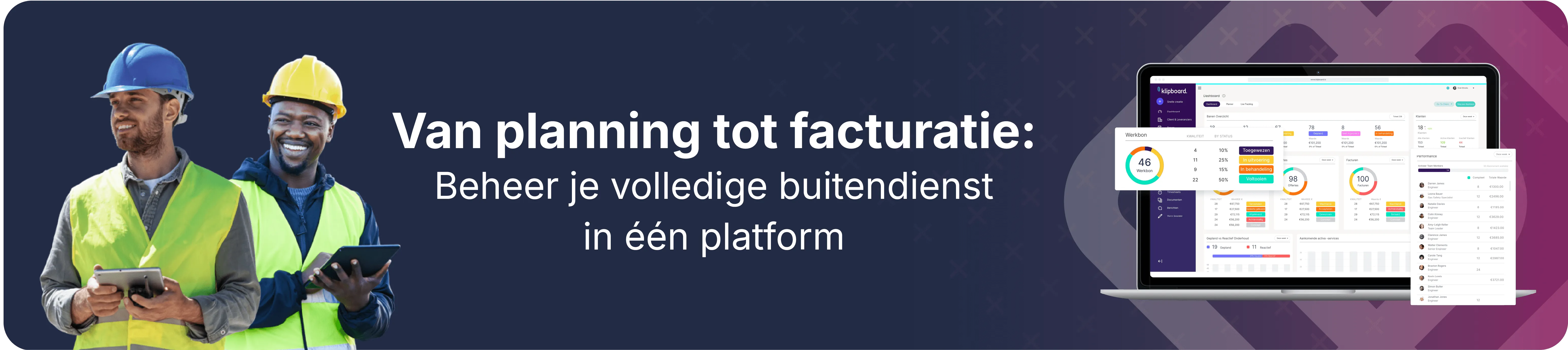 Field Service Management in Nederland Banner v2