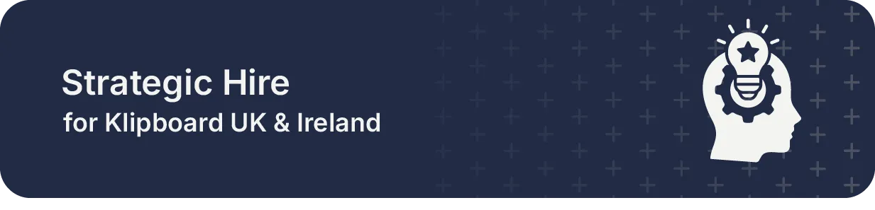 Strategic hire UK and Ireland banner
