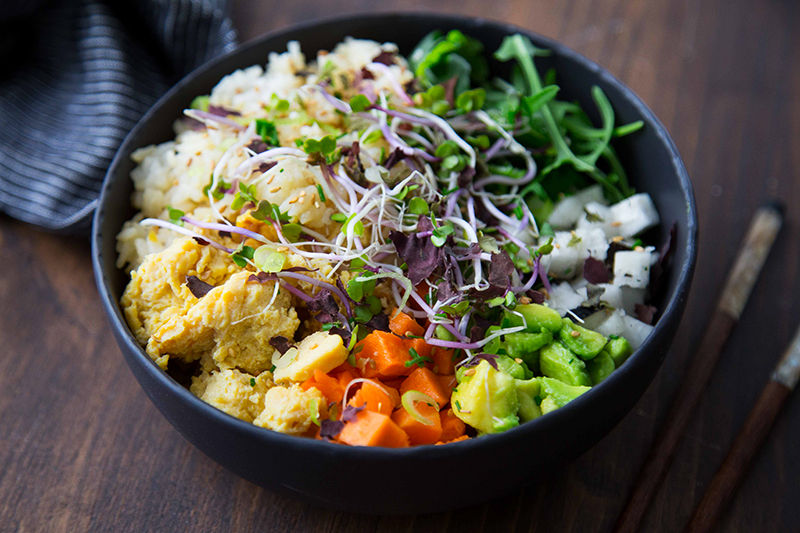 bienfaits des micro-pousses - Tokyo Veggie Bowl
