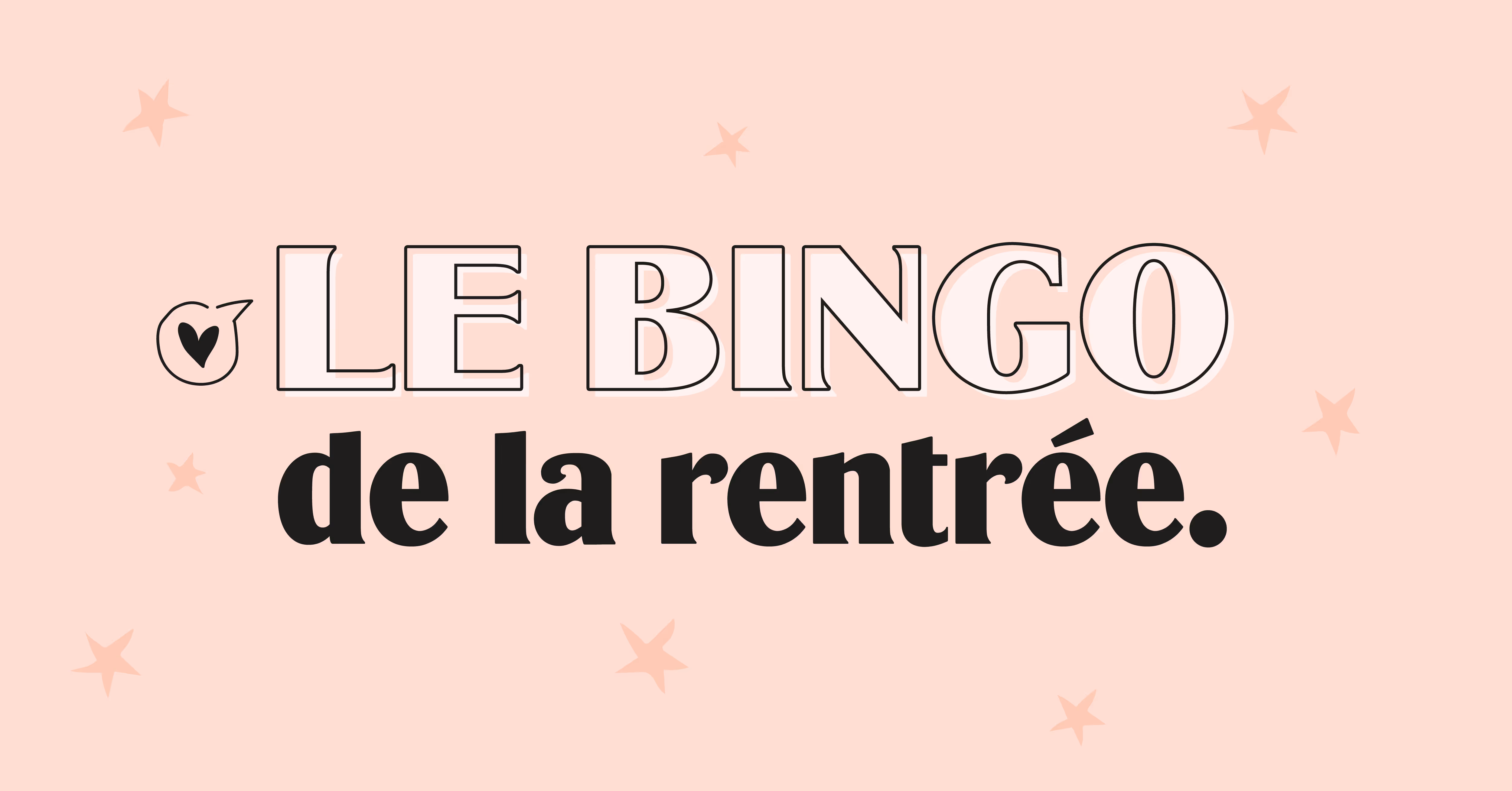 Le bingo de la rentrée au travail