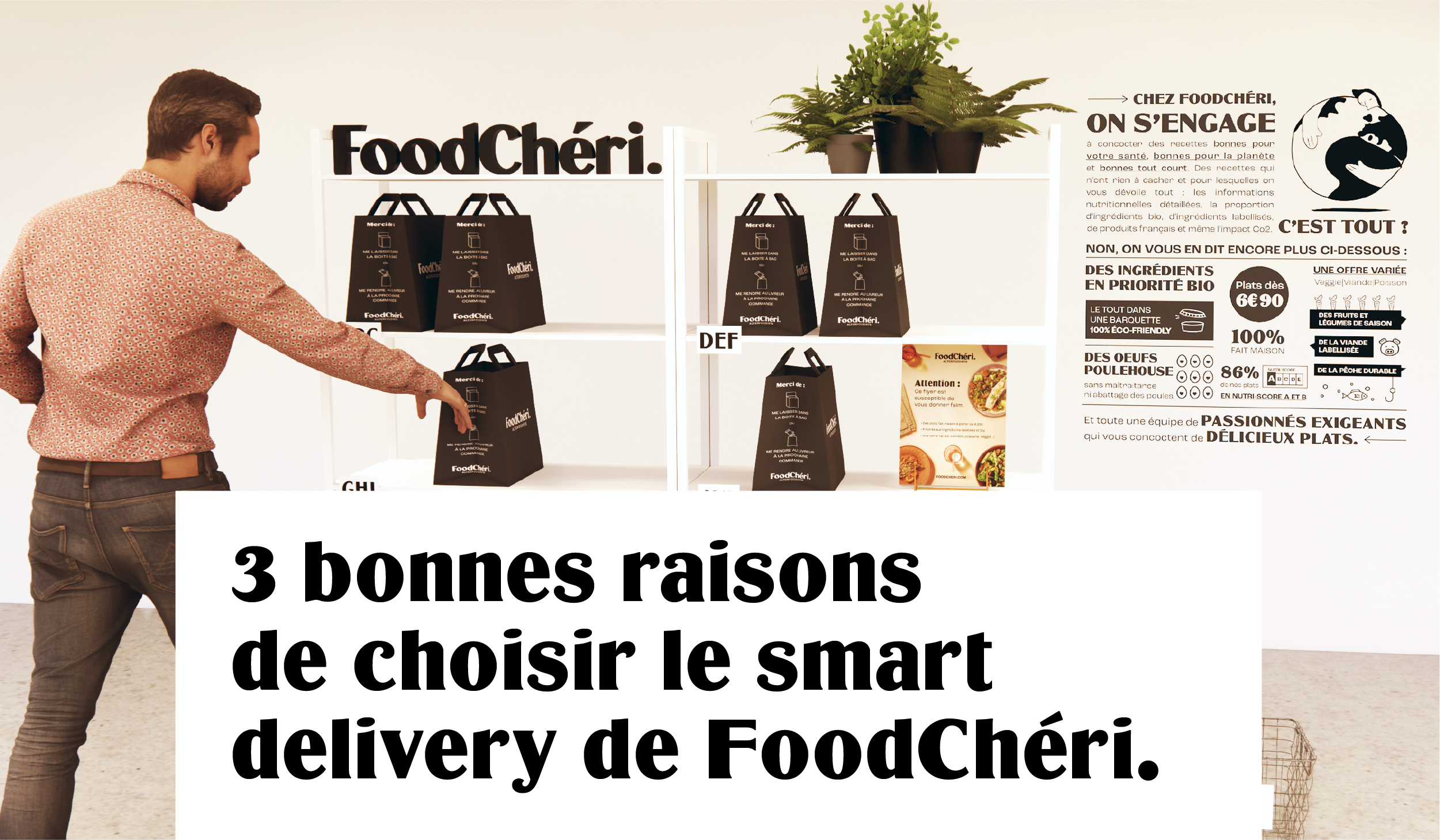 3 bonnes raisons de choisir la livraison de repas.