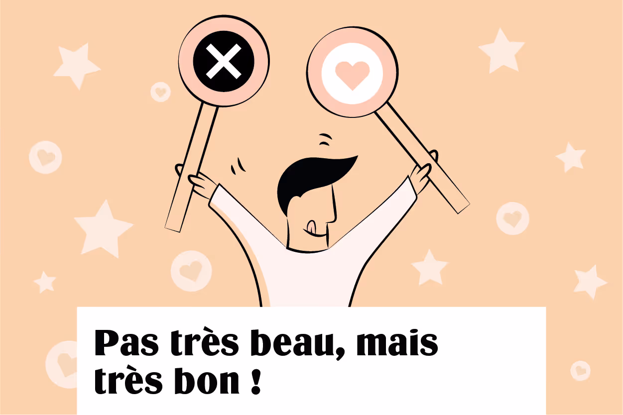 Ce n’est pas parce qu’une recette est moche qu’elle n’est pas délicieuse.