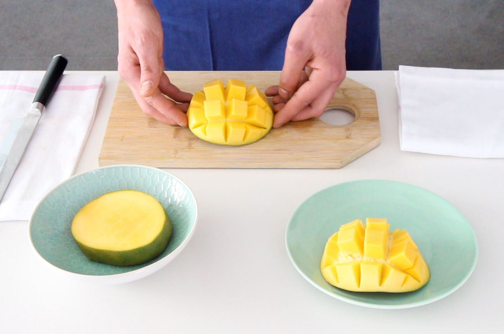 Apprenez à couper une mangue comme un pro !