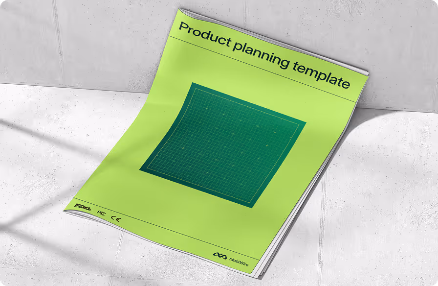 ODM Product Planning Template in editable DOCX