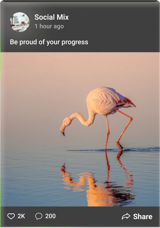 Boost Your WebSite with a Social Media Mix Feed Widget - Mirror App 6