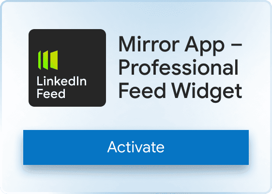 Instala el plugin de Mirror App en el panel de WordPress