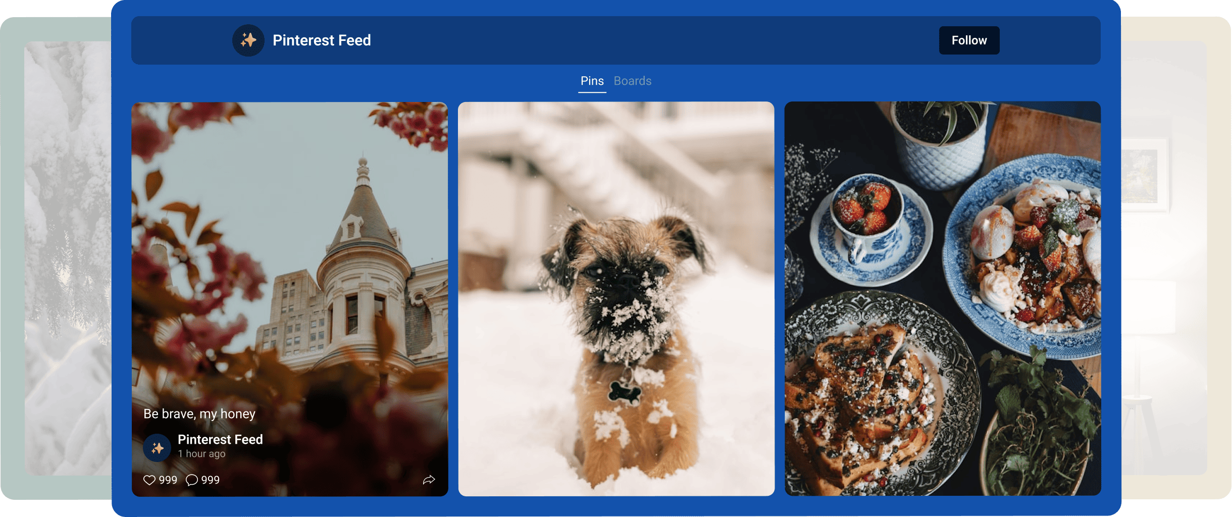 Widget de feed de Pinterest seguro y confiable para WordPress