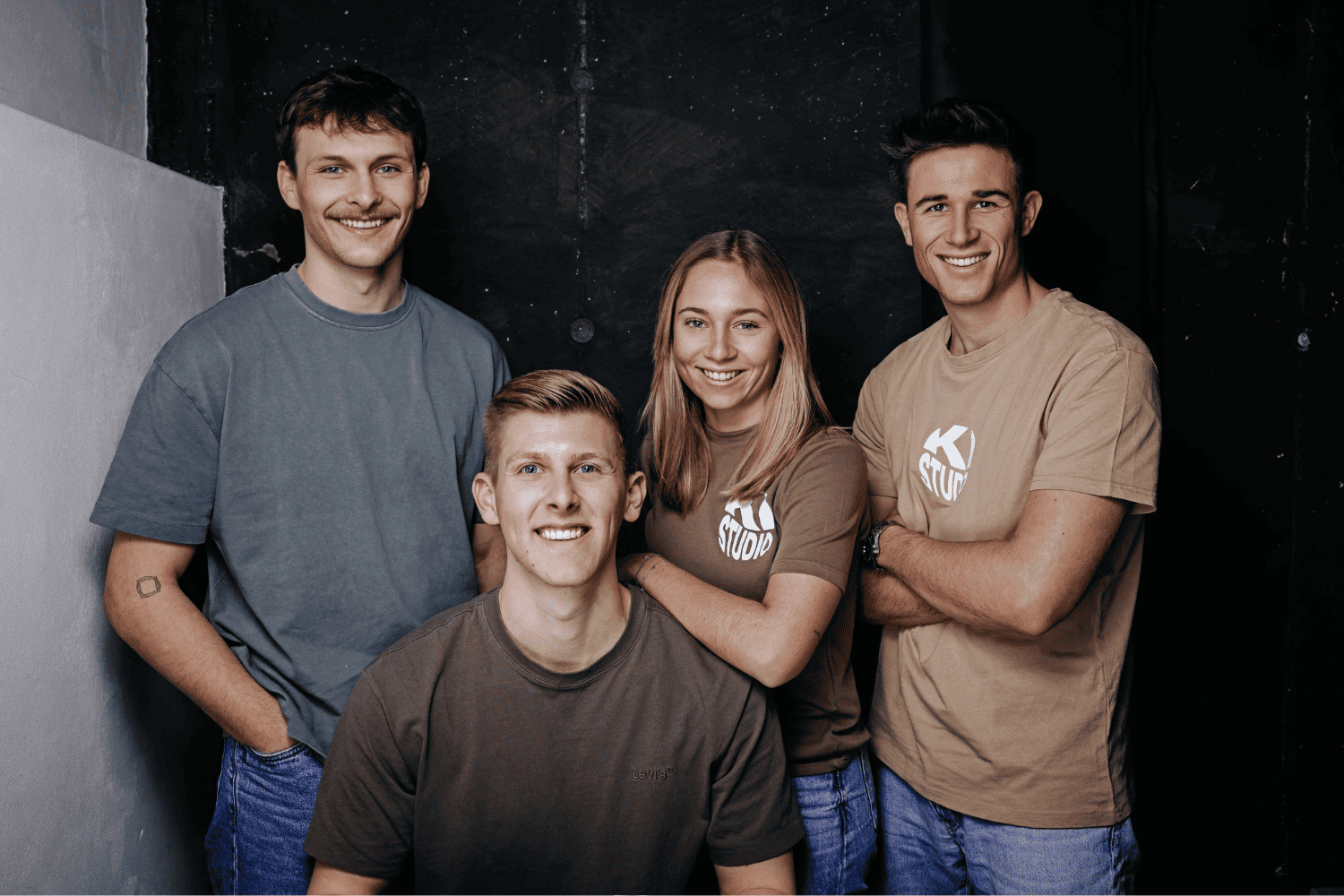 Gruppenfoto: Das KI-Studio Team in Rebstein