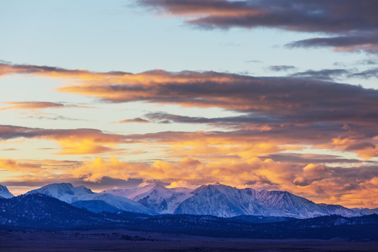 Nevada mountains landscape