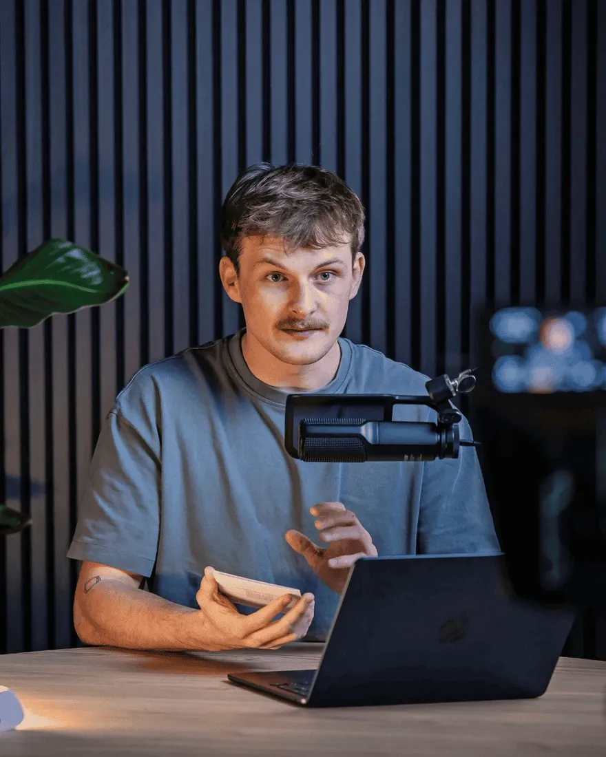 Aufnahme für ein E-Learning