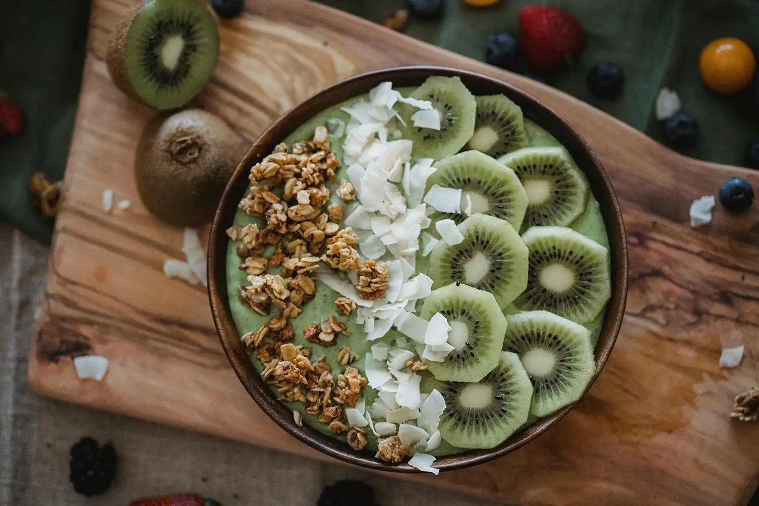 Bowl protéiné kiwi granola coco pour alimentation équilibrée salle sport Keepcool