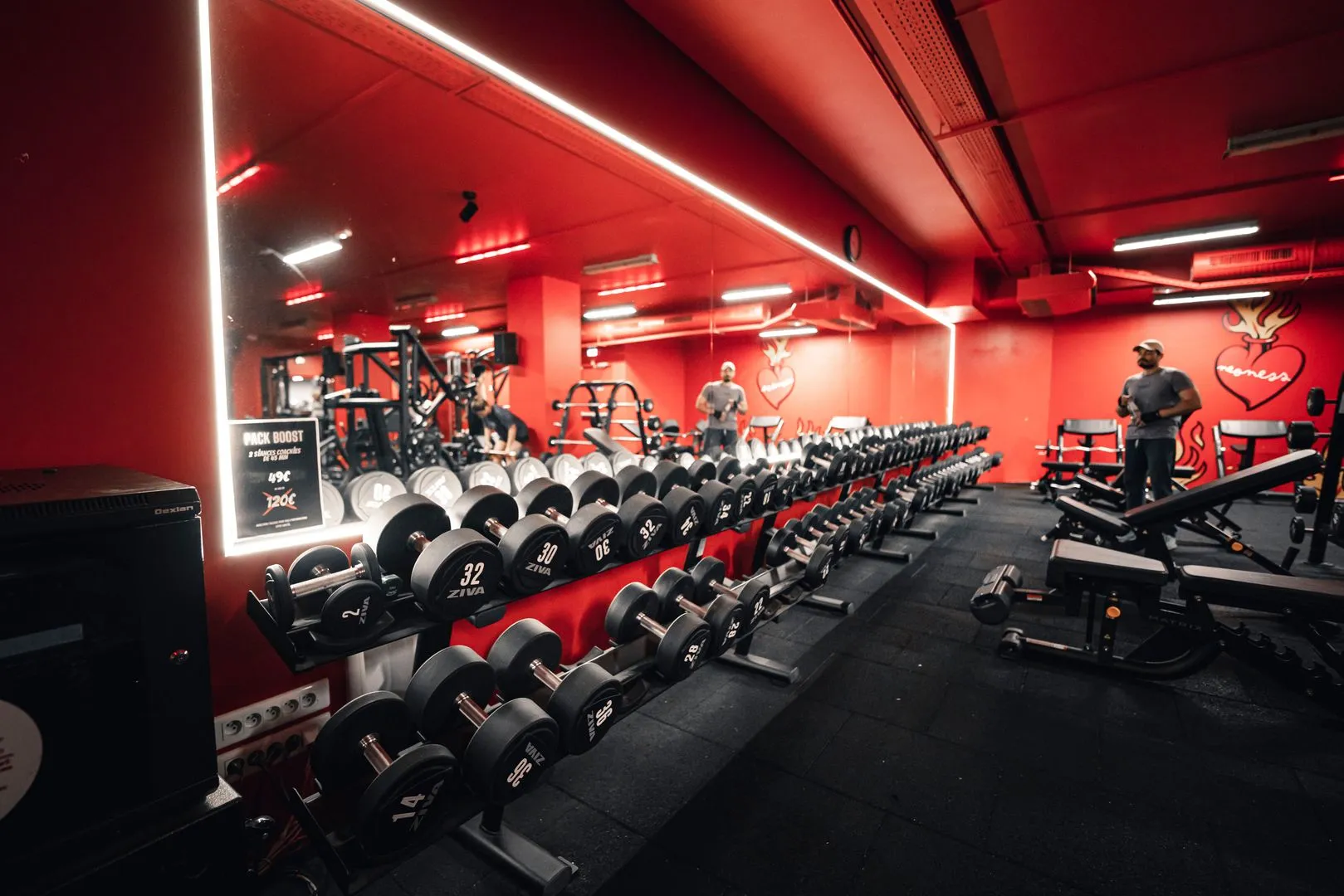 Salle musculation Keepcool Paris 15 Beaugrenelle équipements cardio et poids libres