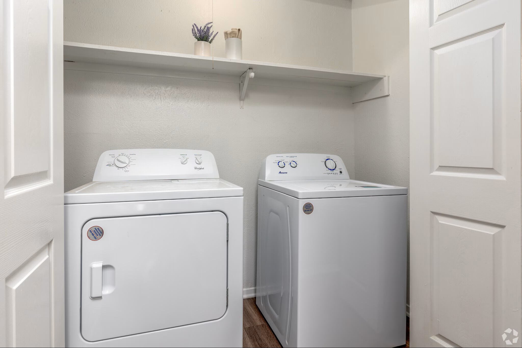 In Unit Washer and Dryer at Spring Creek Apartments in Richardson, Texas
