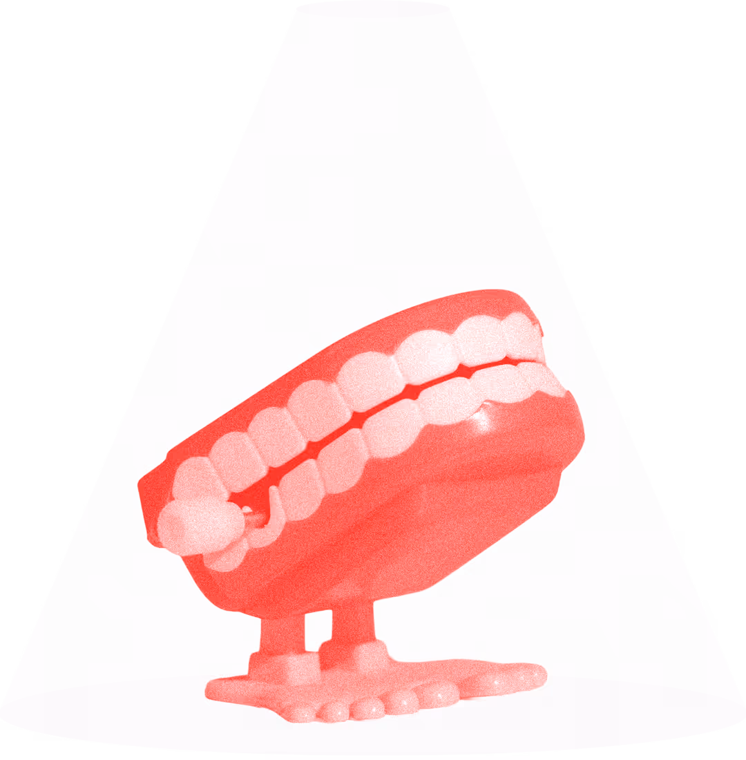 Restaurant branding mascot in spotlight
