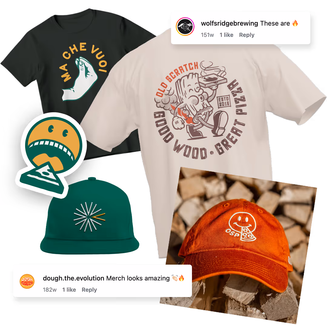 Pizza merch