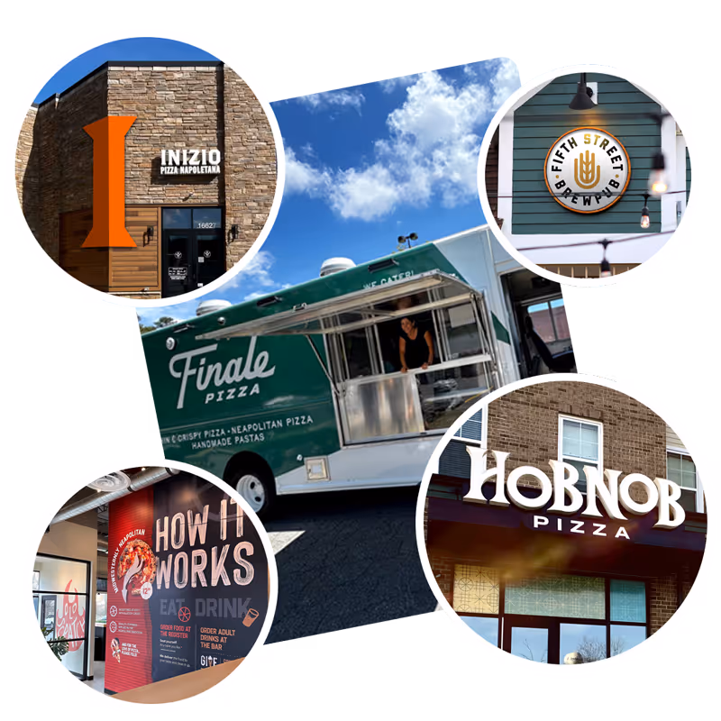 Restaurant signage