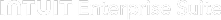 INTUIT Enterprise Suite logo with white text on a transparent background.