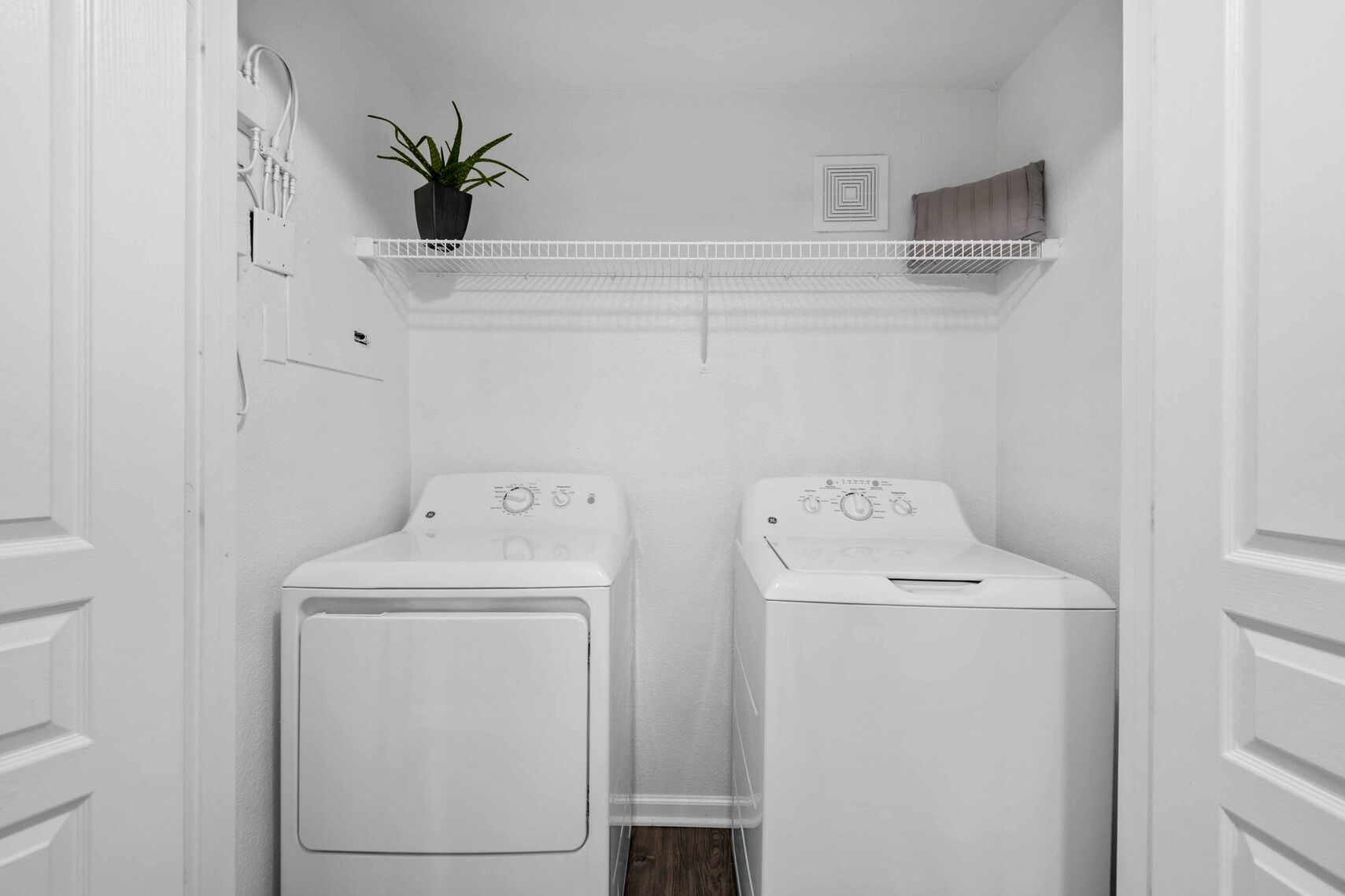 Washer and dryer