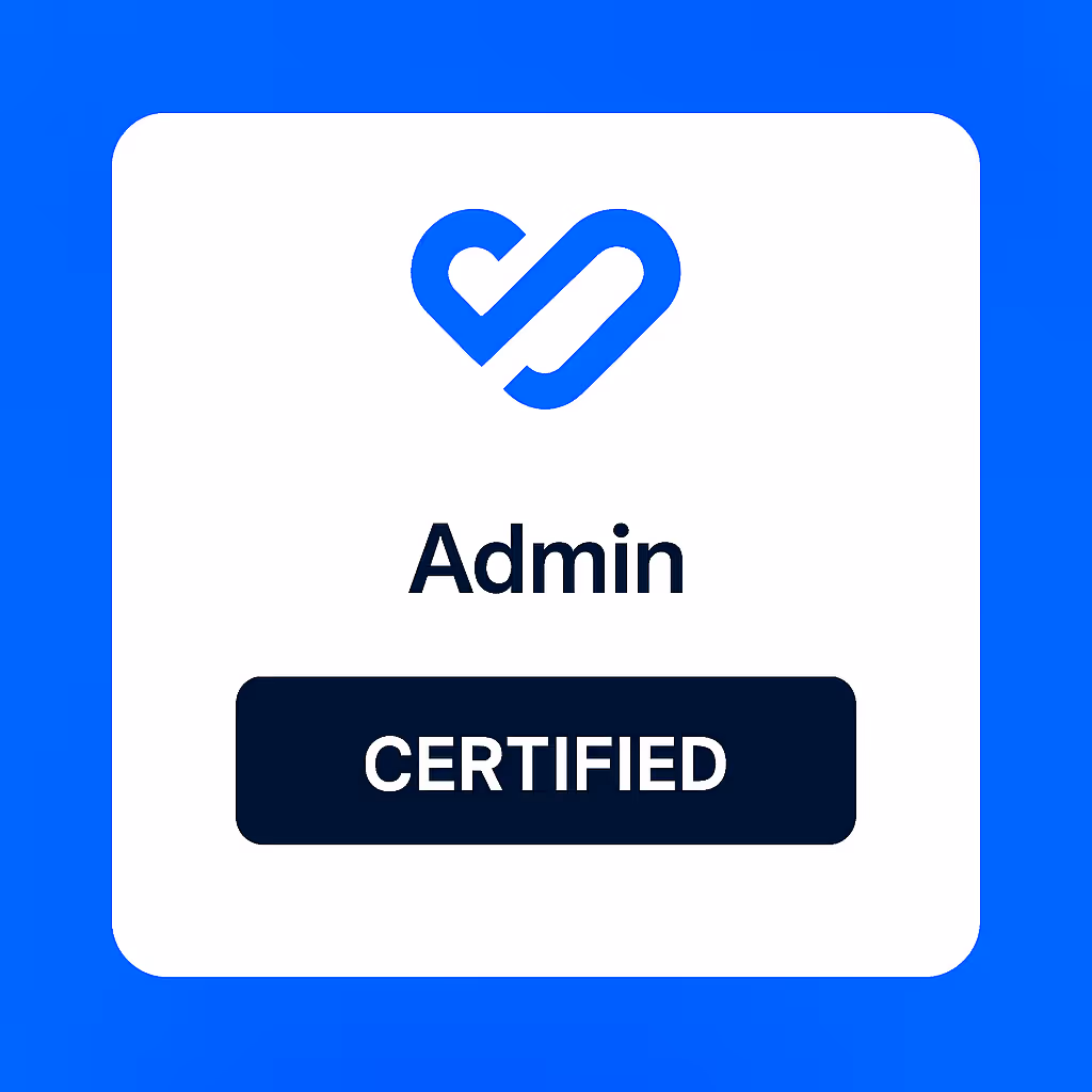 Bynder Admin Certified Badge
