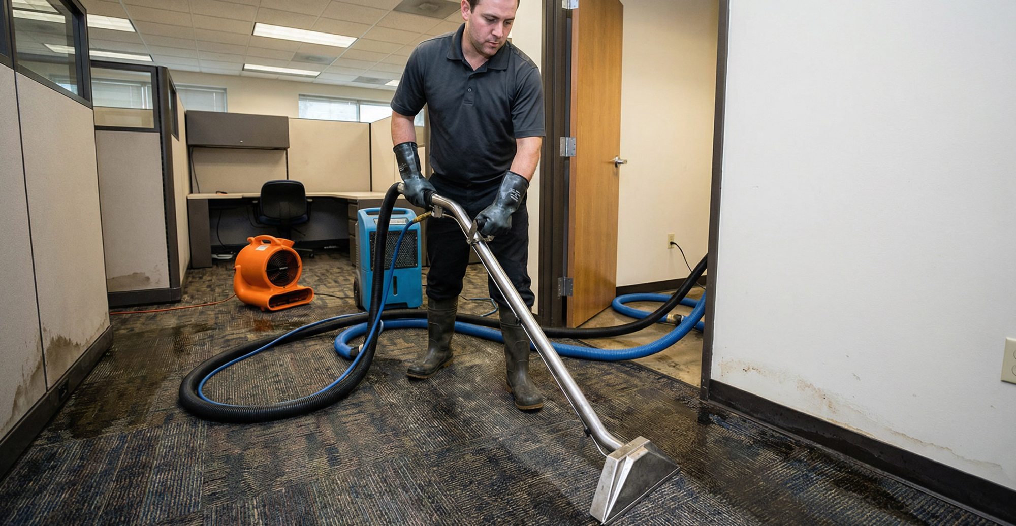water damage restoration company