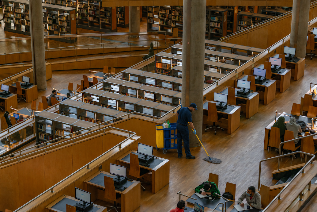institutional cleaning services