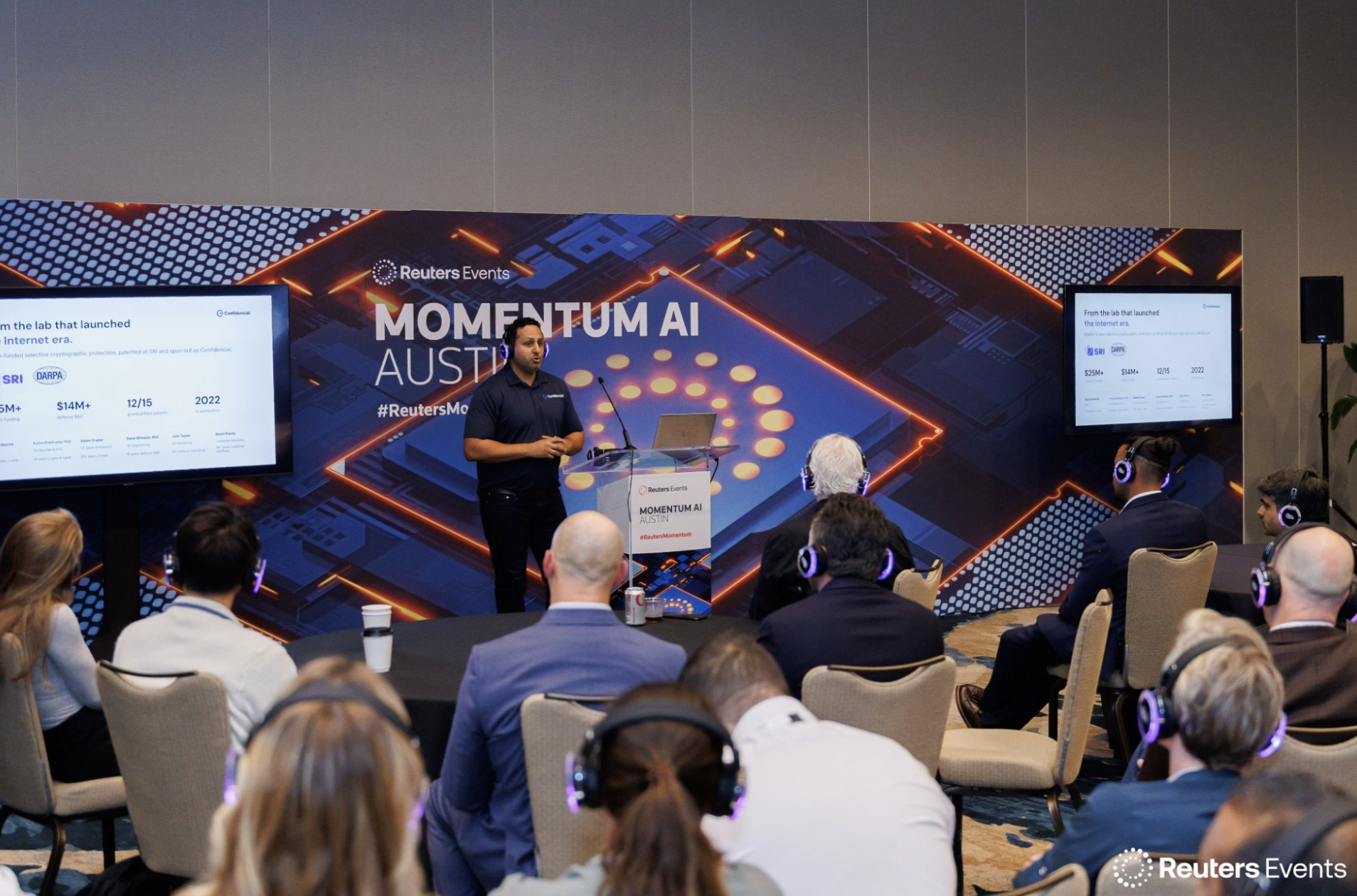 Confidencial Wins Thomson Reuters Momentum AI Pitch Competition