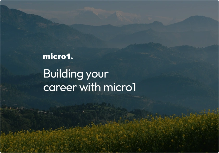 Building your career with micro1