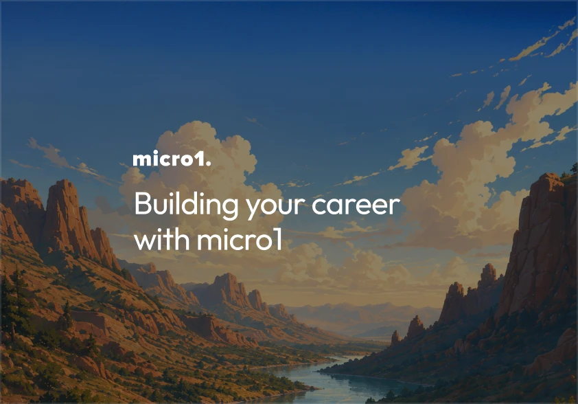 Building your career with micro1