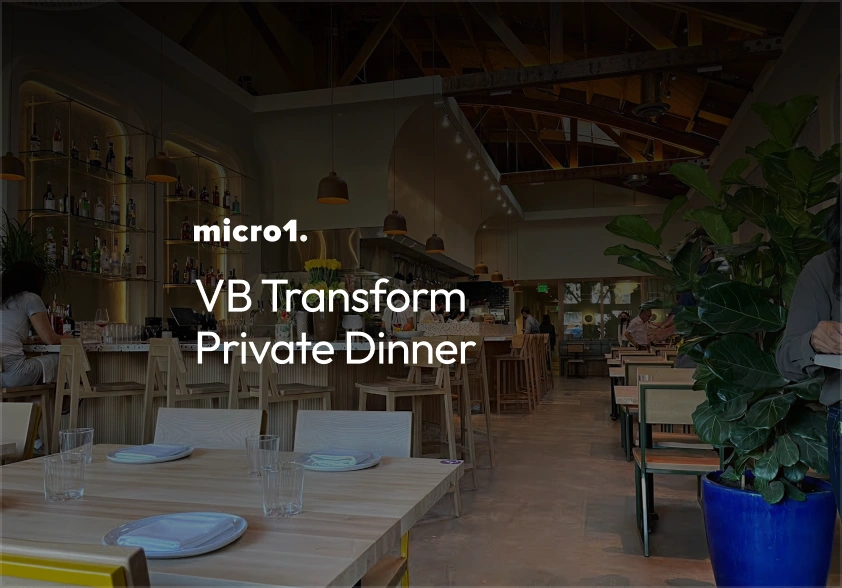 VB Transform- Private Dinner