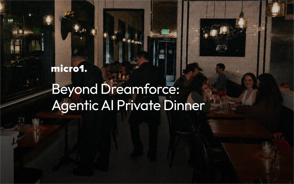 Beyond Dreamforce: Agentic AI Private Dinner