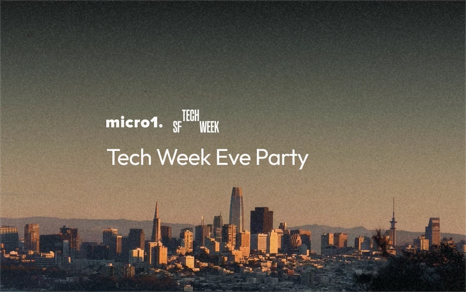 micro1 Tech Week Eve Party #SFtechweek