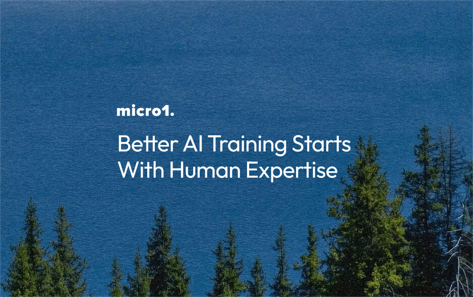 Better AI training starts with human expertise