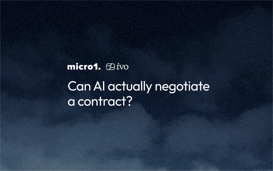 Can AI actually negotiate a contract?
