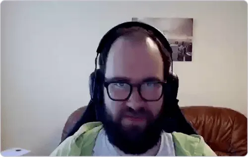 Karolis sharing his experience with micro1