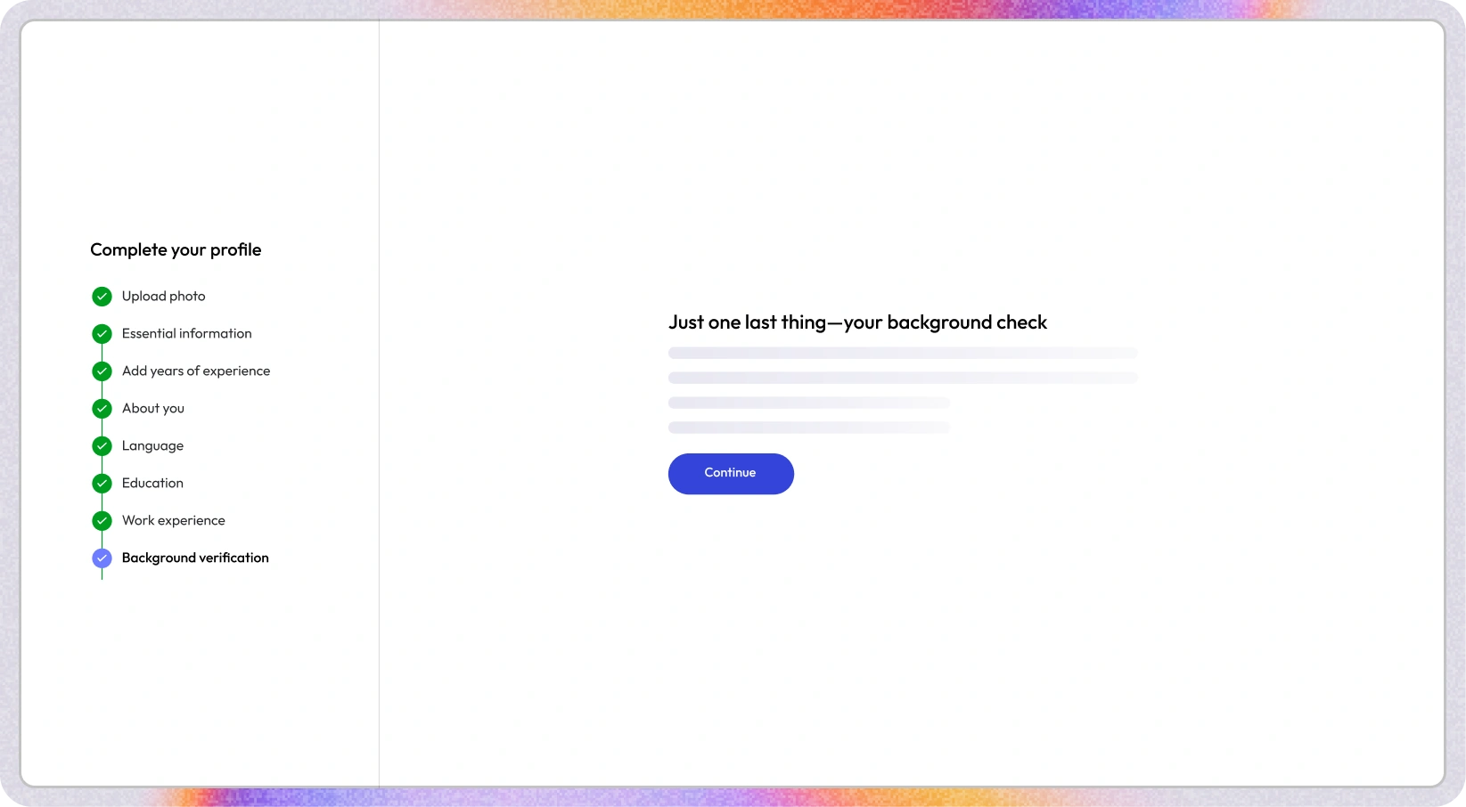 Candidate gets certified by completing AI Interview with Zara