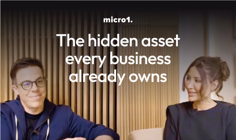 Top professionals sharing their experience with micro1
