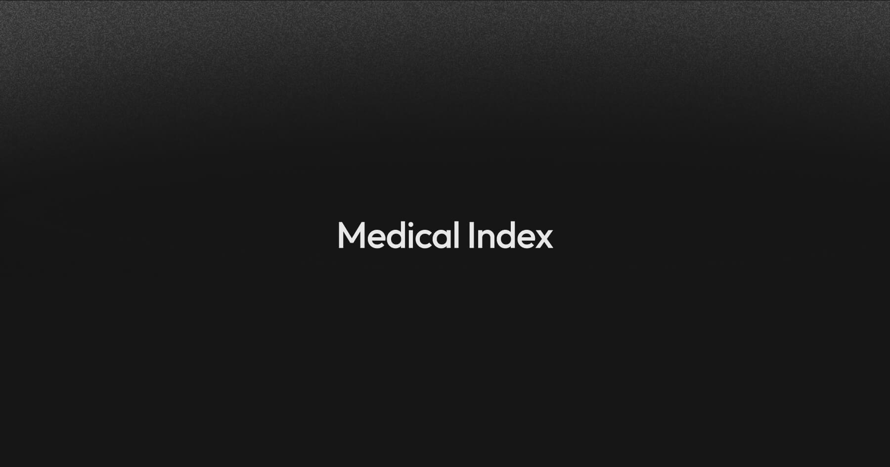 Medical Index