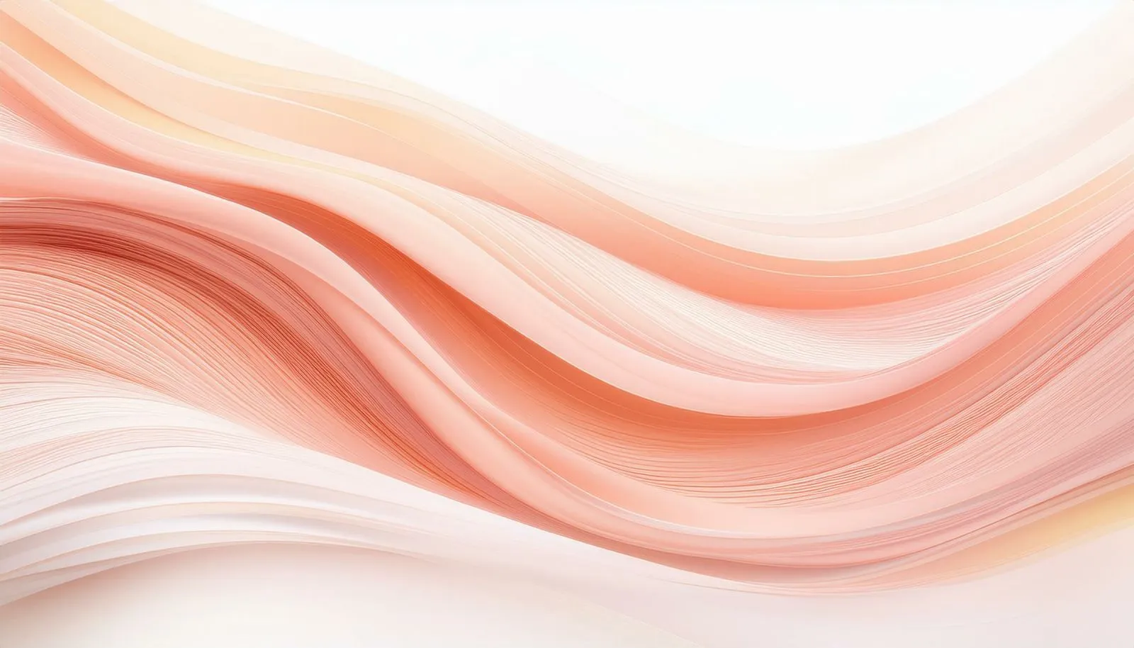 A white and pink background with wavy lines.
