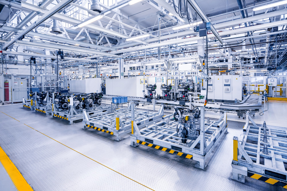 Industrial — manufactura de precisión