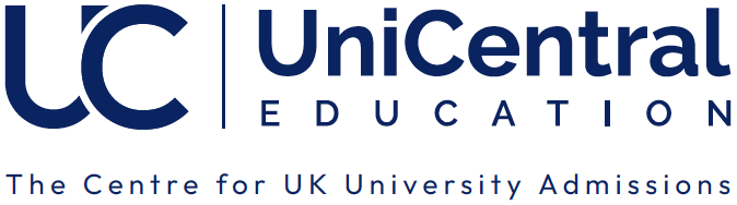 UniCentral Education logo with tagline The Centre for UK University Admissions.