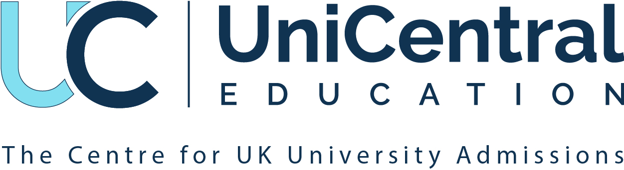 UniCentral Education logo with subtitle The Centre for UK University Admissions.