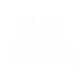 White icon of two people, one behind the other, on a transparent background.