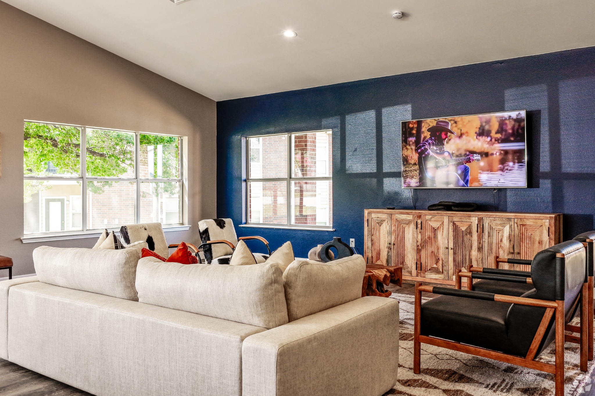 Clubhouse Interior at The Ranch at Frisco Apartments in Frisco, TX