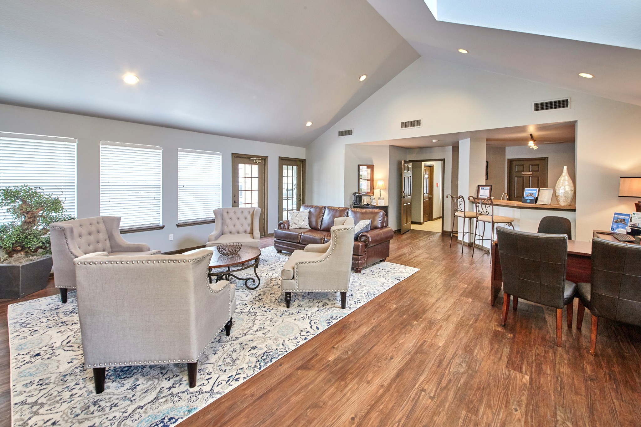 Clubhouse at The Trails of Valley Ranch in North Irving, Texas